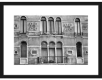 Rámovaný obraz Architektúra, čiernobiely%