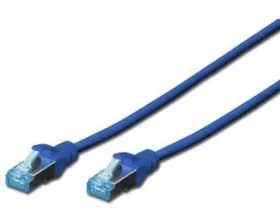 Digitus modrá / Patch kábel / Cat5e / SF/UTP / RJ45 / 0,5 m (DK-1532-005/B)