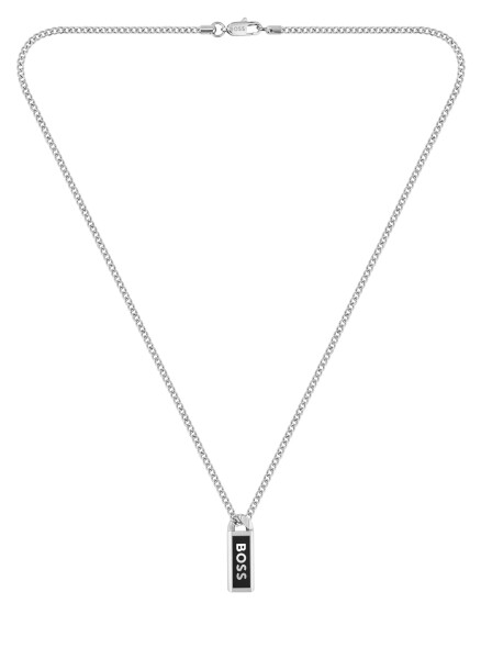 Hugo Boss Pánsky oceľový náhrdelník Kassy Emblem 1580677