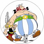 Jedlý papier Asterix, Obelix a Ideﬁx 19,5 cm - Pictu Hap - Pictu Hap