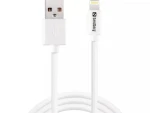 Sandberg USBLightning MFI 1m SAVER biela / nabíjací kábel USB-C na Lightning