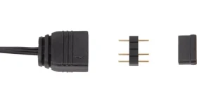 Silverstone ARGB rozbočovací kábel 4X 30 cm / Rozbočovací kábel / 4 kanály (SST-CPL03)