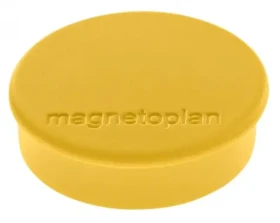 Magnetoplan Discofix štandard Magnety 30 mm žltá 10 ks (4013695025537)