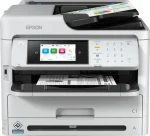 Epson WorkForce Pro WF-M5899DWF čierna, biela / Multifunkčná tlačiareň / A4 / 34 str / min / duplex / ADF / Wi-Fi / LAN / fax (C11CK76401BM)