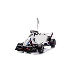 Mamido Detská elektrická motokára BMW Gokart s funkciou driftu biela