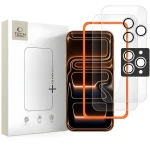 Tech-Protect Easy Set+ / Ochranné sklo / Apple iPhone 16 Pre Max, 17 Pre Max / 3 ks / Temperované