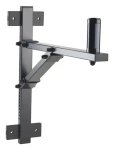 Nástenný držiak reproduktora čierna / Nástenný držiak / Nosnosť 50 kg / Náklon 240 ° / Hrdlo 45/55 mm (24150)