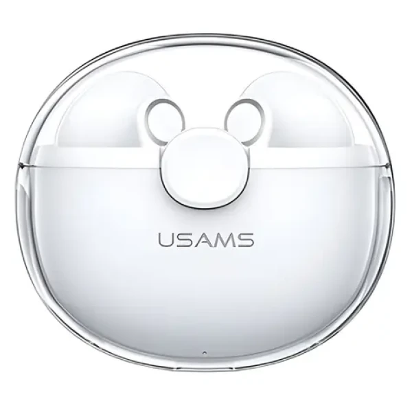 USAMS BU12 TWS biela / Bezdrôtové slúchadlá do uší / Bluetooth 5.1 (BHUBU01)