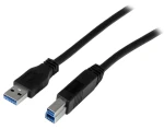 StarTech USB-A - USB-B čierna / USB kábel / USB 3.0 / 5 Gbit / s / 2 m (USB3CAB2M)