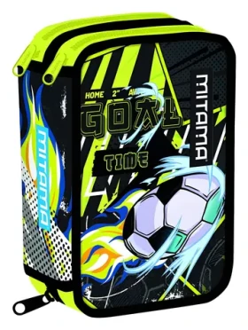 Mitama Triplo futbal / Školský peračník / Trojposchodový / Plný / 47 ks (64861)