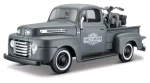 Maisto Harley-Davidson Custom 1948 Ford F-1 Pickup + 1:24 1942 WLA Flathead