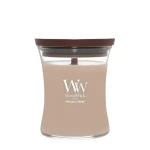 Woodwick Patchouli Créme váza stredná (5038581167879)