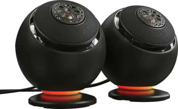Creative Pebble Nova čierna / Reproduktory / 2.0 / Bluetooth 5.3 / USB-C / 100W / RGB (51MF1720AA000)