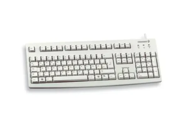 Cherry G83-6105LUNGB-0 šedá / Kancelárska klávesnica / drôtová / USB / UK layout (G83-6105LUNGB-0)