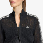 Mikina adidas Knitted Crochet Firebird Track Top Black S