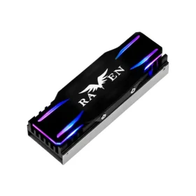 Silverstone TP03-ARGB čierna / Chladič na disk M.2 o veľkosti 2280 / ARGB (SST-TP03-ARGB)