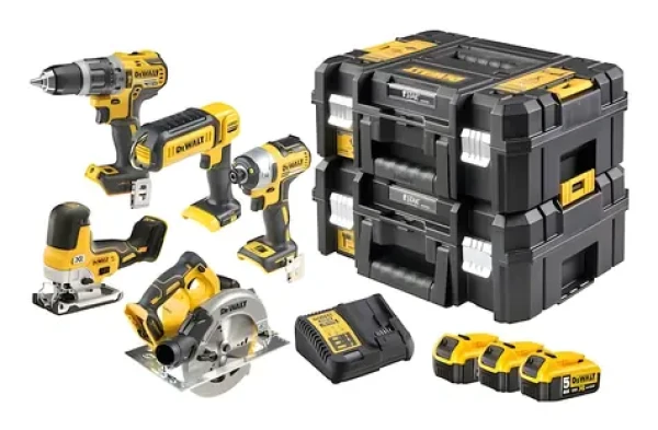 DeWalt DCK500P3T-QW / Sada Aku náradia: DCD796 + DCF887 + DCS335 + DCS570 + DCL050 / 3x 18V 5.0Ah (DCK500P3T-QW)