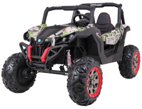 Mamido Elektrické autíčko Buggy SuperStar 4x4 - LCD lakované maskáčové