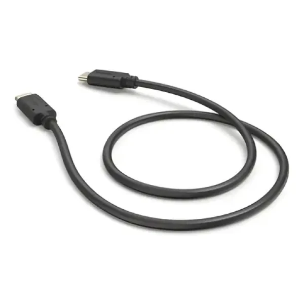 HAMA USB-C čierna / Nabíjací kábel / USB-C - USB-C / 0,5 m / 480 Mbit/s