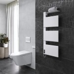 Mereo Elektrický sušiak uterákov, 1 modul, biely MT80W