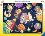 Ravensburger Zvieratká vo vesmíre dielikov