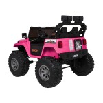 Mamido Elektrické autíčko Extreme Sport 4x4 s premenlivou veľkosťou ružové