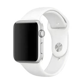 Mercury Silicone Strap Apple Watch 42/44/45 mm biela / Remienok / silikónový