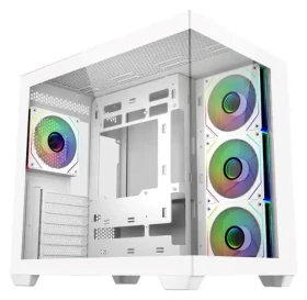 Cooler Master Elite 681 biela / PC skriňa / Midi Tower / ATX / 270 ° tvrdené sklo / ARGB / USB-C 20 Gb/s (E681-WHNN-S00)