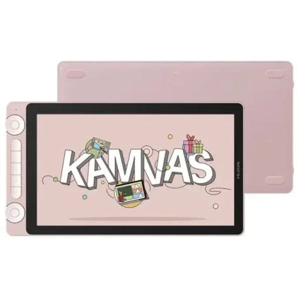 Huion Kamvas 13 ružová / Grafický tablet / 293.76 x 165.24 mm / 5080 LPI / 8192 úrovní tlaku / USB-C