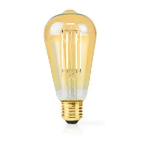 Nedis LED žiarovka E27 / ST64 / 4.9 W / 470 lm / 2100 K / Stmievateľné / Extra teplá biela / Retro štýl / 1 ks (LBDE27ST64GD1)