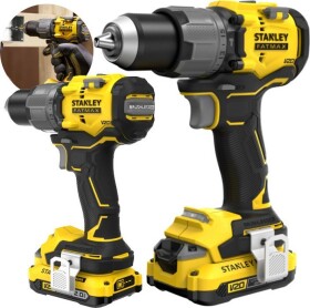 Stanley Bezszczotkowa udarowa FATMAX 18V V20 2x2Ah SFMCD726D2K-QW