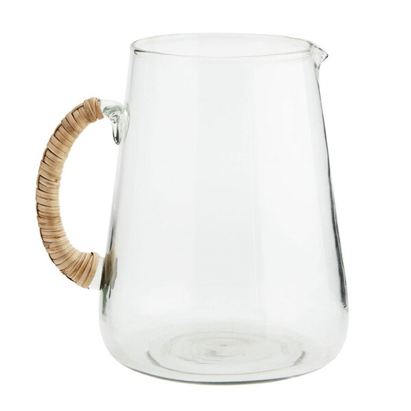 MADAM STOLTZ Sklenený džbán Bamboo 3 l