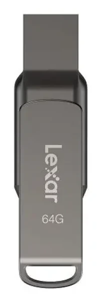 Lexar JumpDrive D400 Dual 64GB / Flash Disk / USB-A / USB-C / Rýchlosť prenosu až: 130MBs (LJDD400064G-BNQNG)