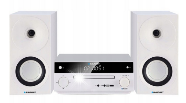 Blaupunkt MS30.2BT EDITION 50W CD USB HDMI Bluetooth Radio FM Biely