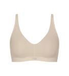 SLOGGI EVER EASE - Mäkká podprsenka: GOTS bavlna s inteligentnou termoreguláciou Sloggi SAND BEIGE S