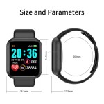 Popron SMARTWATCH L18 CHYTRÉ HODINKY ČIERNA