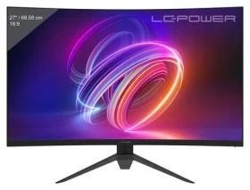 27" LC-Power LC-M27FC čierna, červená / Monitor / VA / FHD / 180Hz / zakrivený / FreeSync Premium (LC-M27FC)