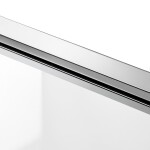 REA/S - Sprchovací kút Atlas 100x100 Chrome vpravo KPL-K4565