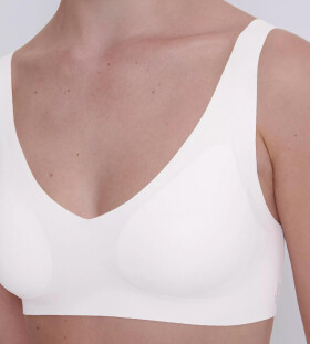 Dámska podprsenka ZERO Feel 2.0 Bralette - WHITE - biela 00GZ - SLOGGI WHITE XXL