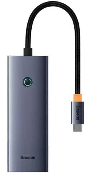 Baseus UltraJoy šedá / USB hub 5v1 / 1x HDMI 4K 30Hz / 4X USB-A 3.0 (B00052801811-05)