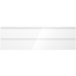 MEXEN/S - Orio kúpeľňová skrinka 160 cm s umývadlom Vela, 2 zásuvky, biela lesk 91A10-16047-2-BFF00-W23M00