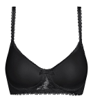 Dámska podprsenka s kosticami PLAYTEX WIREFREE PADDED BRA - PLAYTEX - čierna 95 B