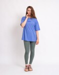 Patagonia W's '95 Oval Logo Oversized T-Shirt Diver Blue M