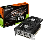 GIGABYTE RTX 3050 WINDFORCE OC V2 8G / 1552 - 1792 MHz / 8GB GDDR6 / 128-bit / 2x HDMI + 2x DP / (8) (GV-N3050WF2OCV2-8GD)