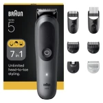 Braun Series 5 AIO5520 tmavo šedá / Holiaci strojček / rýchle nabíjanie / Li ION batéria (100002136807)