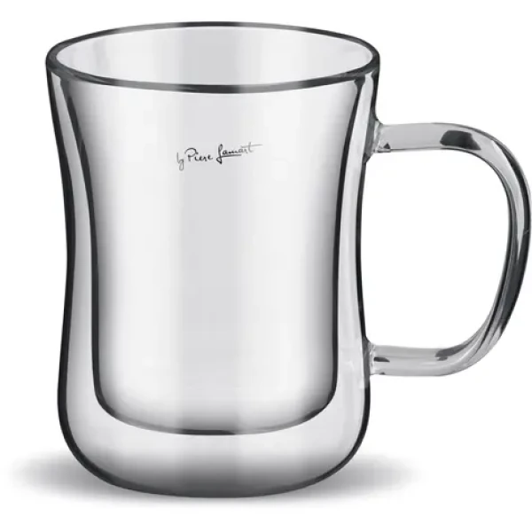 Lamart Vaso Sada pohárov Latte 2ks 400ml číra / sklo (8590669313426)