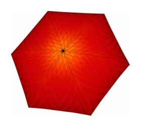 Mini dáždnik Doppler Carbonsteel Mini Slim Fusion Red/Yellow