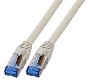 EFB Cat6a S/FTP superflex sivá / Patch kábel / RJ45-RJ45 / 0,25 m / 10 Gbit/s (K5525FGR.0,25)