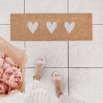 Eulenschnitt Rohožka z kokosového vlákna Small / Hearts 75 x 25 cm