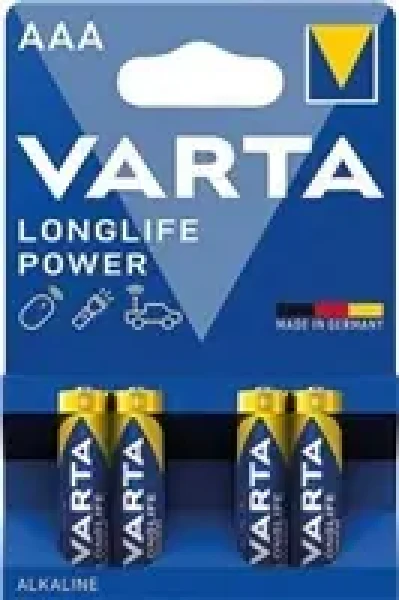 Varta Longlife Batéria Micro AAA 4ks / 1.5V / alkalická / v blistri (837947)